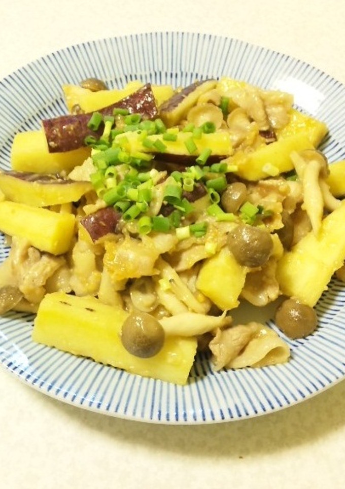 さつまいもの甘味噌炒め-レシピのメイン写真