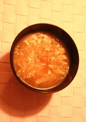 キャベツのゴマみそ汁-レシピのメイン写真