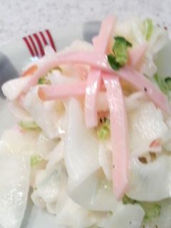 ハムと大根の作り置きサラダ-レシピのメイン写真