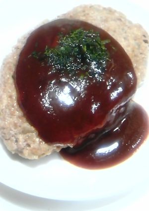 母の味とってもおいしい玉ねぎハンバーグ-レシピのメイン写真