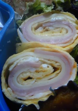 ﾊﾑﾁｰｽﾞロール-レシピのメイン写真