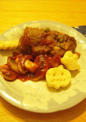 卵小麦なし　うまい　ミートローフ-レシピのメイン写真