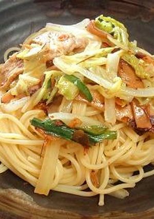キムチパスタで美味しく美しく♪-レシピのメイン写真