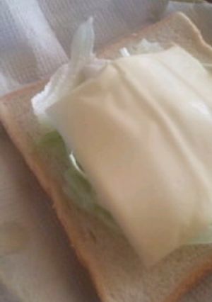 ハマル☆レタスチーズのシーザートースト-レシピのメイン写真