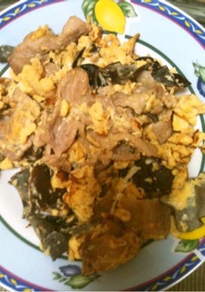卵ときくらげの中華炒め-レシピのメイン写真