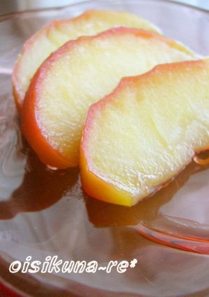 りんごのはちみつレモン煮-レシピのメイン写真