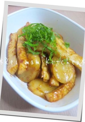 ✿居酒屋風♪水団と竹輪のピリ辛炒め✿-レシピのメイン写真