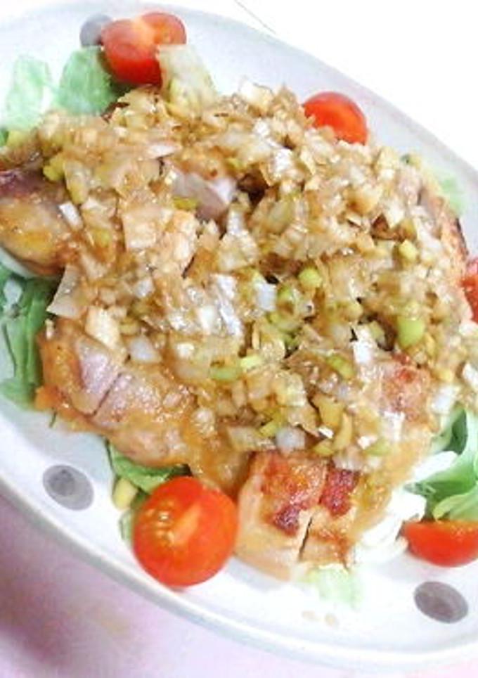 タレがうますぎ☆鶏のネギソース-レシピのメイン写真