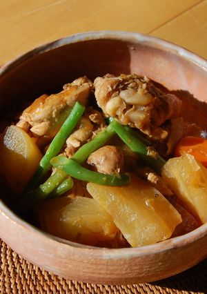 大根と鶏肉のサムジャン煮込み-レシピのメイン写真