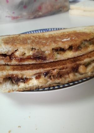 お好み焼き味の☆ホッとチーズサンド-レシピのメイン写真
