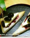 ＊黒豆とチーズｄｅブルーベリーカナッペ＊