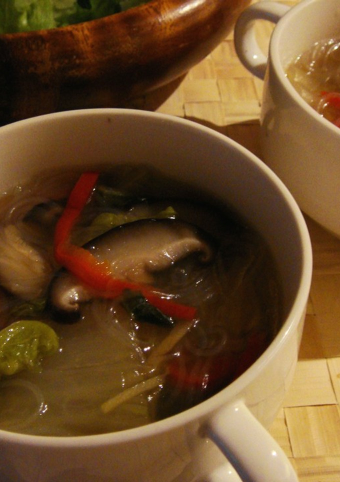 白菜と春雨のとろみ中華スープ-レシピのメイン写真