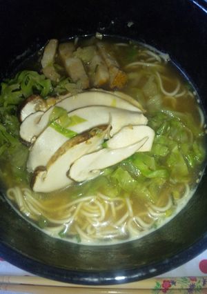 マツタケラーメン-レシピのメイン写真