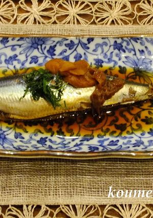 いわしの梅煮-レシピのメイン写真