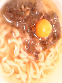 白だしで牛たまうどん-レシピのメイン写真