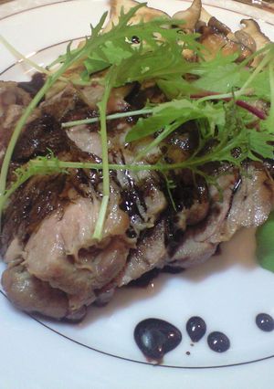 豚肉のロースト・バルサミコソース-レシピのメイン写真