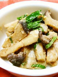 蓮根とエリンギの胡桃味噌煮-レシピのメイン写真