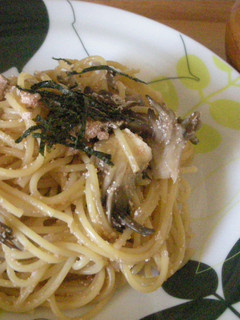 簡単★たらことマイタケのパスタ-レシピのメイン写真