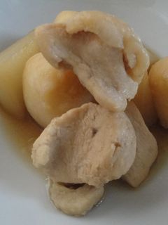 大根と鶏肉の煮物♪-レシピのメイン写真