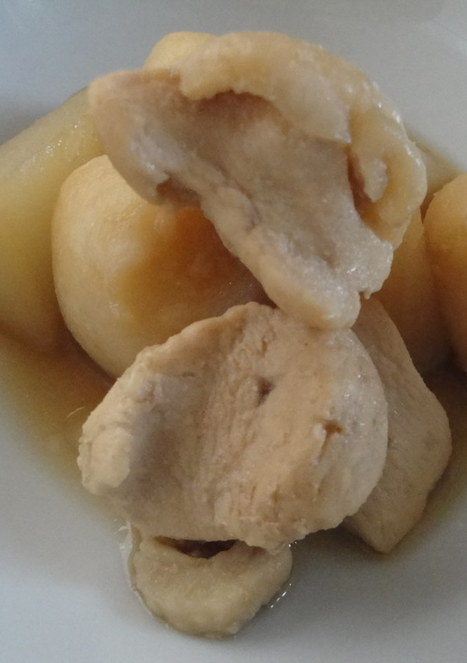 大根と鶏肉の煮物♪-レシピのメイン写真