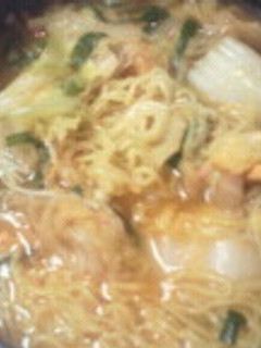 とっても簡単!キムチ麺-レシピのメイン写真