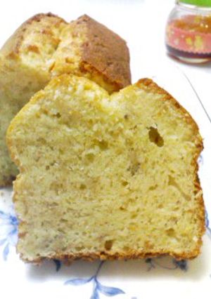 簡単混ぜるだけ!しっとりバナナケーキ-レシピのメイン写真