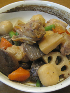 筑前煮(鶏肉と冷凍和風野菜の煮物)-レシピのメイン写真