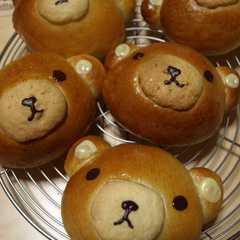 รูปของ リラックマパン☆クリームパン？