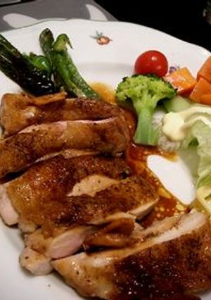 ガーリックオイルと醤油で和風チキンソテー-レシピのメイン写真