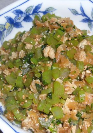 大根葉と油揚げのしっとり炒め煮-レシピのメイン写真