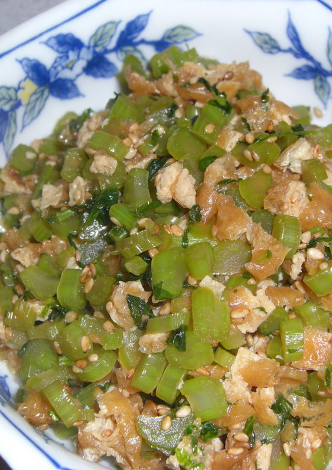 大根葉と油揚げのしっとり炒め煮-レシピのメイン写真