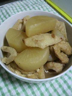 大根とちくわとお揚げのおでん風煮物-レシピのメイン写真