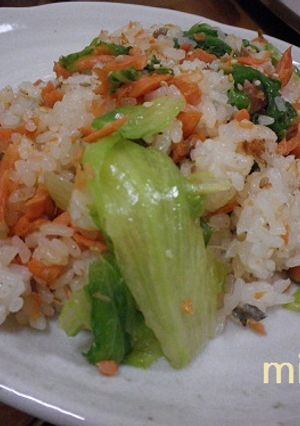 鮭とレタスのチャーハン◎レモン風味◎-レシピのメイン写真