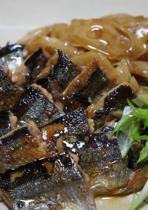 秋刀魚とレンコンのきんぴら-レシピのメイン写真