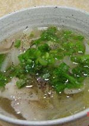 白菜と豚バラのあったかスープ-レシピのメイン写真