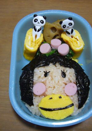＠＠ももかっぱちゃん＠＠キャラ弁＠＠-レシピのメイン写真