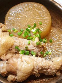 圧力鍋で大根と手羽元の煮物-レシピのメイン写真