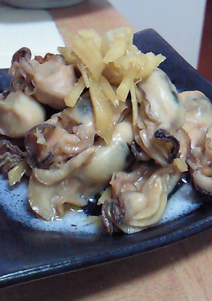 牡蠣と生姜の簡単☆煮-レシピのメイン写真
