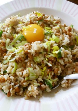 ガーリック納豆チャーハン-レシピのメイン写真