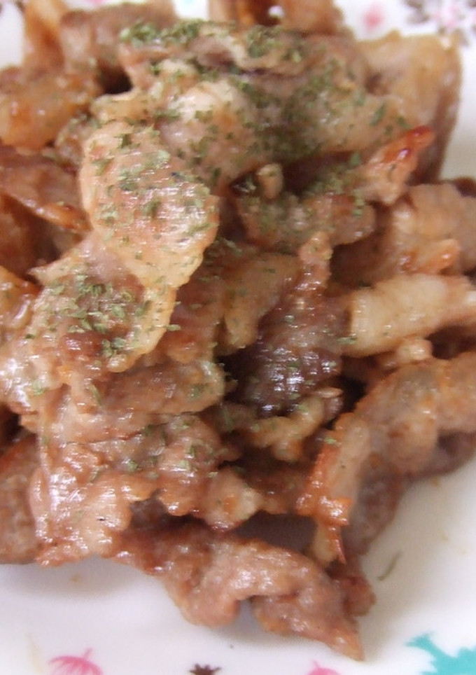 豚のしょうが焼き（オイスターソース）-レシピのメイン写真