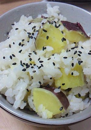 圧力鍋☆さつまいもご飯-レシピのメイン写真