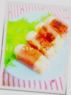 ✿カニカマ入りはんぺんのベーコン巻き✿-レシピのメイン写真