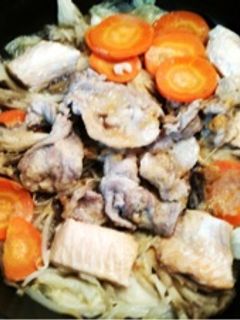 簡単!サケと豚肉のチャンチャン焼き-レシピのメイン写真
