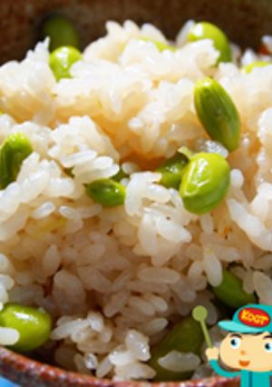 ほっこり香ばしいのよ！枝豆ご飯-レシピのメイン写真