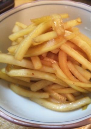 大根の皮のキンピラ-レシピのメイン写真