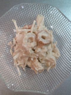キャベツとちくわの豆腐和え♪-レシピのメイン写真