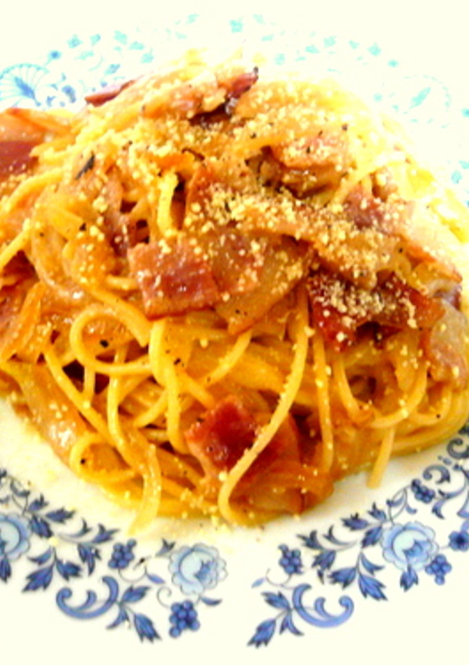 簡単♪和風クリームパスタ-レシピのメイン写真