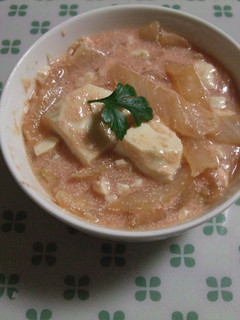豆腐と白菜のたらこ煮-レシピのメイン写真