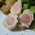 ちくわ天ぷらinウインナー♪