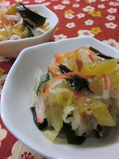 *中華クラゲと野菜の酢の物*-レシピのメイン写真